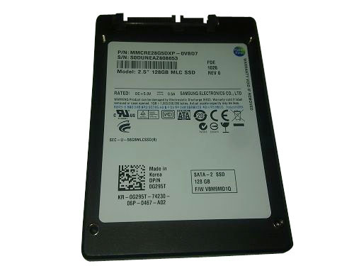 0G295T | Dell 128GB SATA 3Gb/s 2.5-inch MLC Solid State Drive