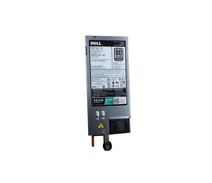 0GRTNK | Dell 495-Watts 80+ Platinum Power Supply for PowerEdge R630 / R730 / T430 / T630 0GRTNK | Dell 495-Watts 80+ Platinum Power Supply for PowerEdge R630 / R730 / T430 / T630