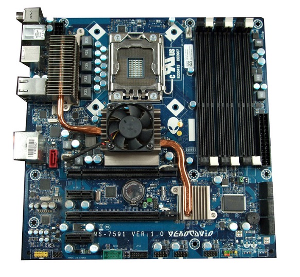 0H869M | Dell Intel X58 DDR3 6-Slot System Board (Motherboard) Socket LGA1366 for Alienware Aurora