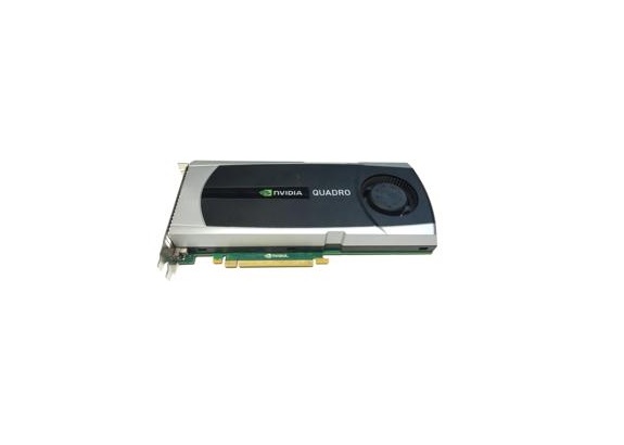 JFN25 | Dell nVdia Quadro 5000 2.5GB GDDR5 1x DVI + 2x DP PCI-e Video Card