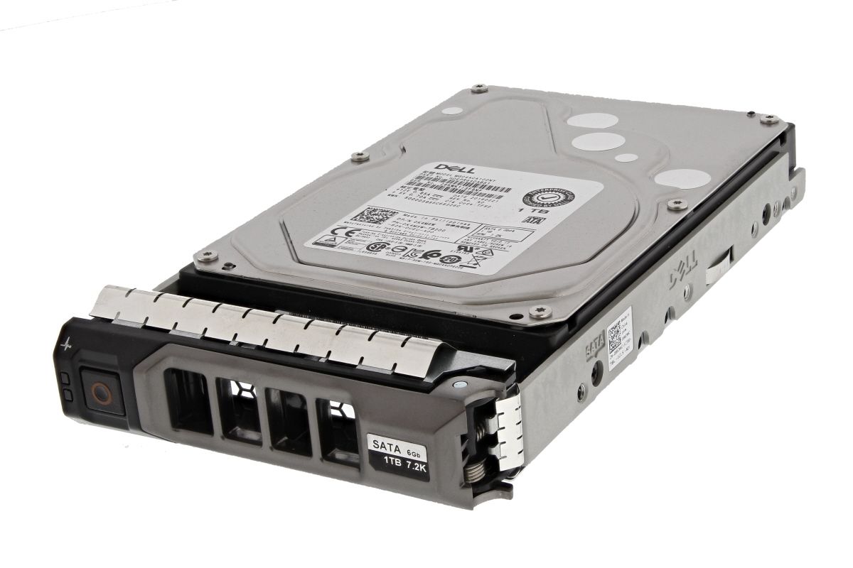 0K4M5W | Dell 1TB 7200RPM SATA 6Gb/s 512N 128MB Cache 3.5-inch Enterprise Hot-pluggable Hard Drive for 13 Gen. PowerEdge Server
