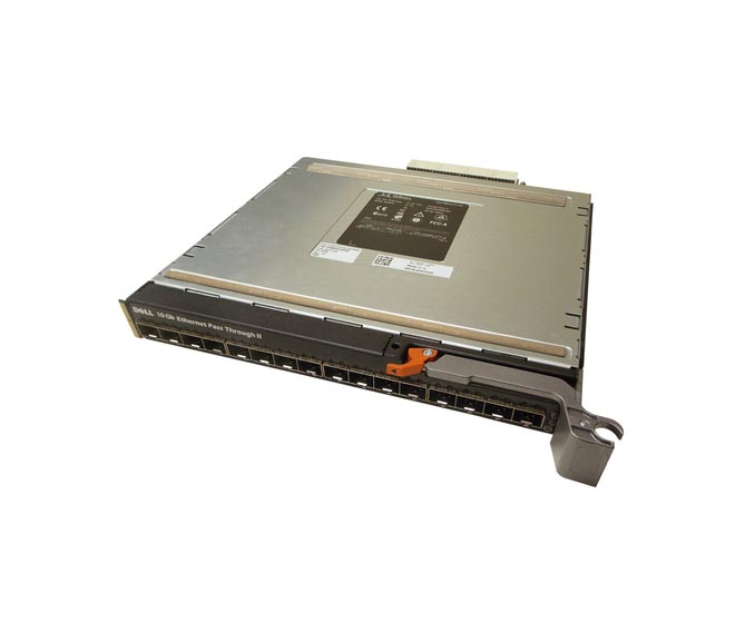 0KFJ32 | Dell 10GbE Pass Through Module II for PowerEdge M1000E 0KFJ32 | Dell 10GbE Pass Through Module II for PowerEdge M1000E