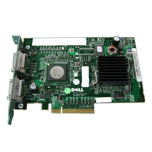 0M778G | Dell Perc 5/e Dual Channel 8-Port PCI-Express SAS Controller with 256MB Cache
