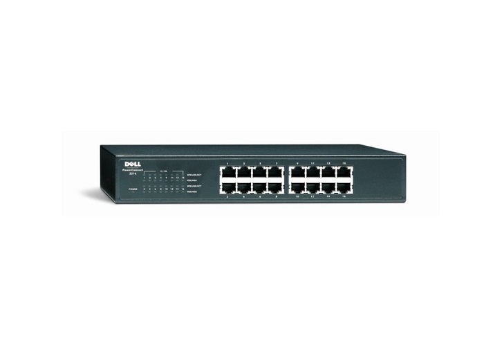 0P4115 | Dell PowerConnect 2216 16-Port Fast Ethernet Switch