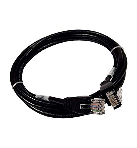 0R717-L19 | Dell 7ft CAT5e RJ-45 Black Ethernet Cable