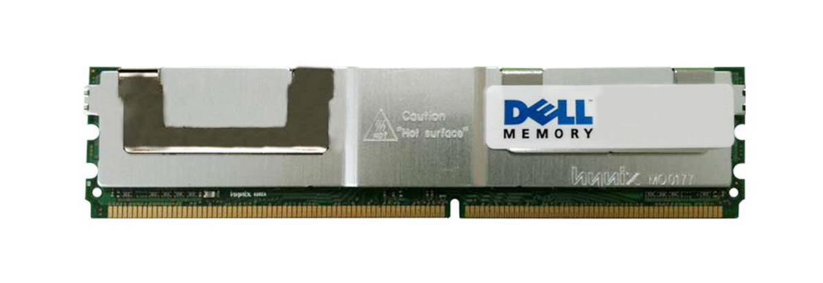 0UP808 | Dell 1GB DDR2-667MHz PC2-5300 Fully Buffered CL5 240-Pin DIMM 1.8V Dual Rank Memory Module