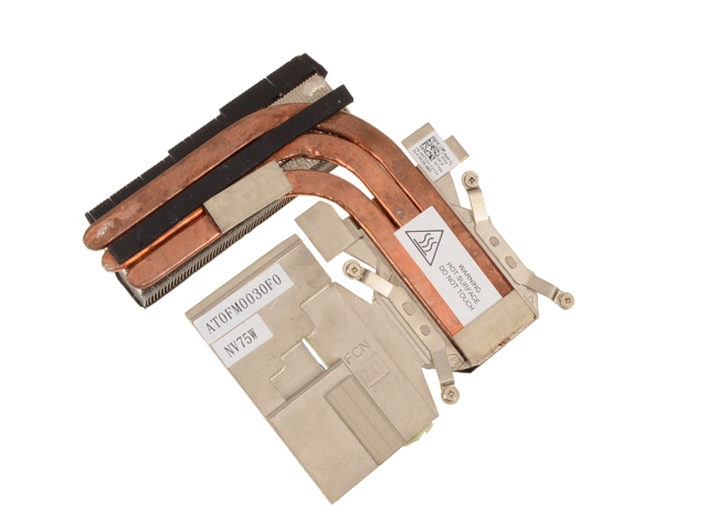 0V4NXK | Dell Video Card Heat Sink Left Side Alienware M18X R2