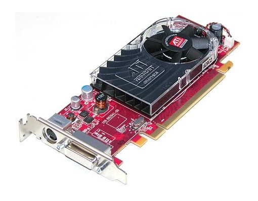 0Y103D | Dell ATI Radeon HD3450 256MB 64-Bit GDDR2 PCI Express 2 x16 Graphics Card