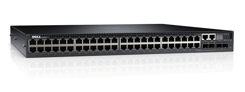 0Y983J | Dell PowerConnect N2048P 48-Port 10/100/1000-Base-T and 2 X 10 GbE SFP+ PoE Layer 3 Switch