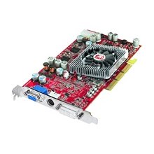 100-435105 | ATI Technology ATI Radeon 9800 Pro AGP 8X 256 MB DDR SDRAM Graphics Card with VGA Card, Drivers CD, DVI to VGA Adapter