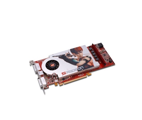 100-435731 | ATI Radeon X1800GTO 256MB 265-Bit GDDR3 PCI Express x16 Dual DVI HDTV-out Video Graphics Card 100-435731 | ATI Radeon X1800GTO 256MB 265-Bit GDDR3 PCI Express x16 Dual DVI HDTV-out Video Graphics Card