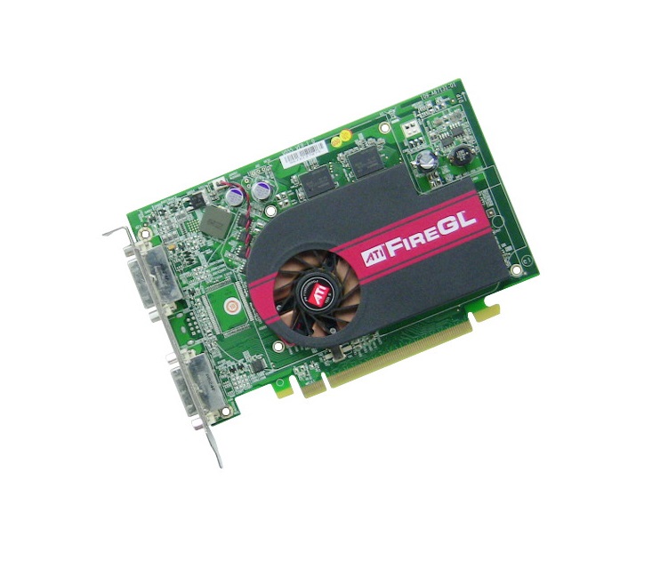 100-505136 | ATI FireGL V3400 128MB PCIe Dual DVI Video Graphic Card for Precision 390