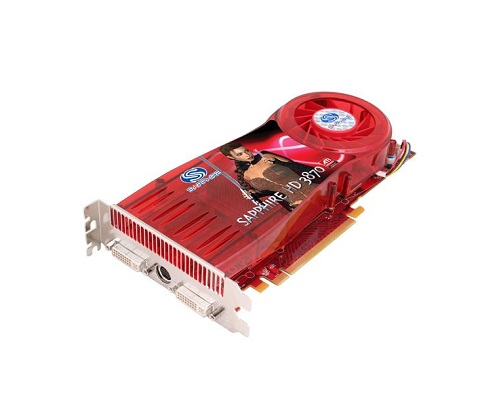 100215L | ATI Sapphire Radeon HD3870 512MB 256-Bit GDDR4 PCI Express 2 x16 Dual DVI HDMI TV-out Video Graphics Card