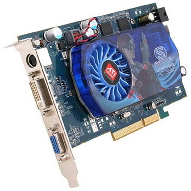 100236-1GL | ATI Sapphire HD 3650 1GB 128-Bit GDDR2 PCI Express x16 Dual DVI/ HDTV-Out Video Graphics Card 100236-1GL | ATI Sapphire HD 3650 1GB 128-Bit GDDR2 PCI Express x16 Dual DVI/ HDTV-Out Video Graphics Card