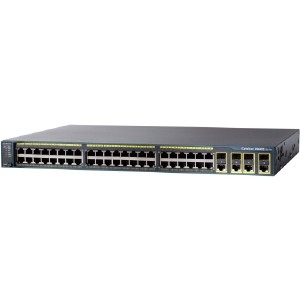 WS-C2960+48PSTL-RF | Cisco Catalyst 2960-Plus 48PST-L - switch - 48 ports - managed - rack-mountable