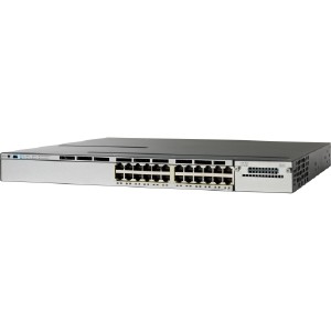 WS-C3750X-24T-S-RF | Cisco Catalyst 3750X-24T-S - switch - 24 ports - managed - rack-mountable