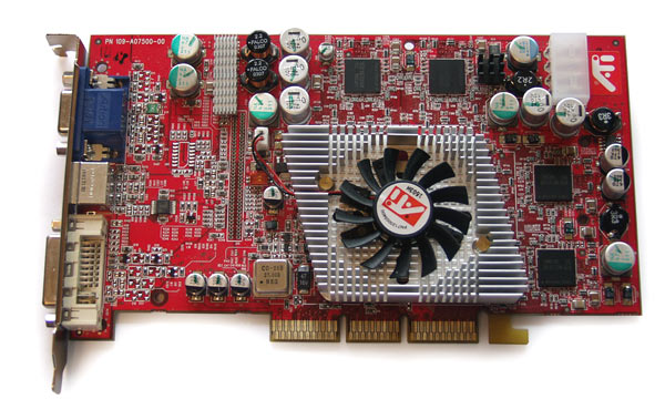102A0755302 | ATI Radeon 9800PRO 128MB DDR 256-Bit AGP 8x Video Graphics Card