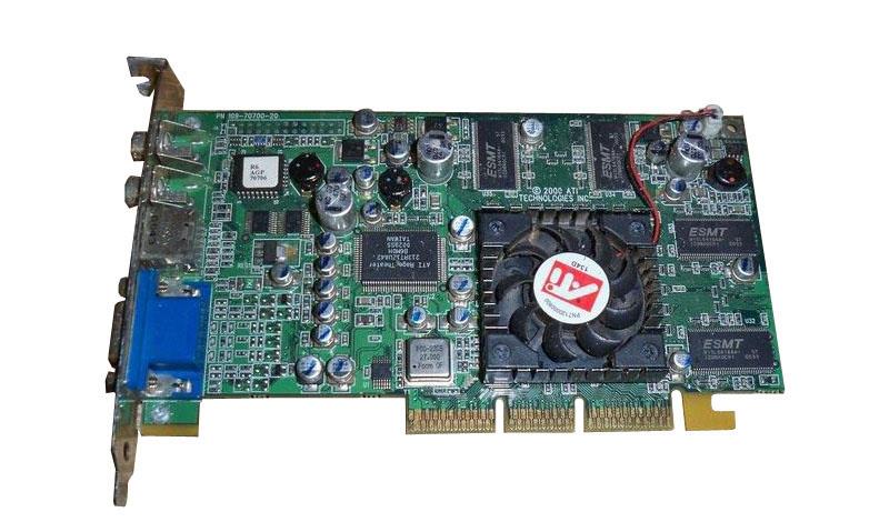 109-70700-20 | ATI Radeon 64MB AGP VGA S-Video/ RCA Output Video Graphics Card