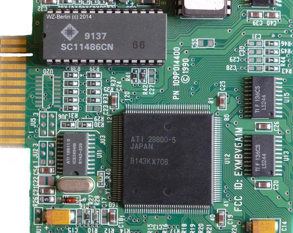 109P014400 | ATI 1MB EGA/VGA 16 Bit ISA Video Graphics Card 109P014400 | ATI 1MB EGA/VGA 16 Bit ISA Video Graphics Card