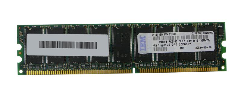 10K0067 | IBM 256MB PC2100 DDR Memory Module