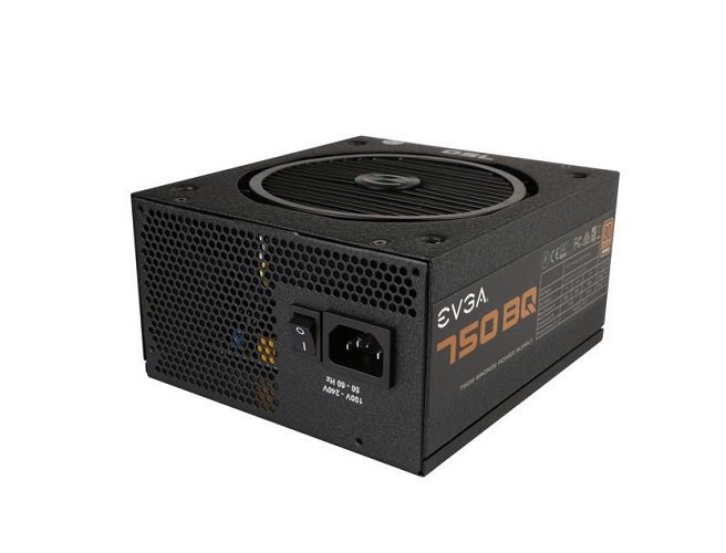 110-BQ-0750-V1 | EVGA 750 BQ 750-Watts 80 Plus Bronze Certified Semi Modular ATX Power Supply