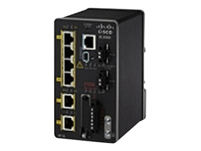 IE-2000-4TS-G-B-U | Cisco Industrial Ethernet 2000 Series - switch - 6 ports - managed - DIN rail mountable