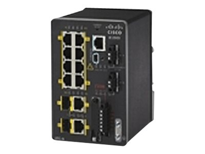 IE-2000-8TC-G-B-U | Cisco Industrial Ethernet 2000 Series - switch - 10 ports - managed - DIN rail mountable