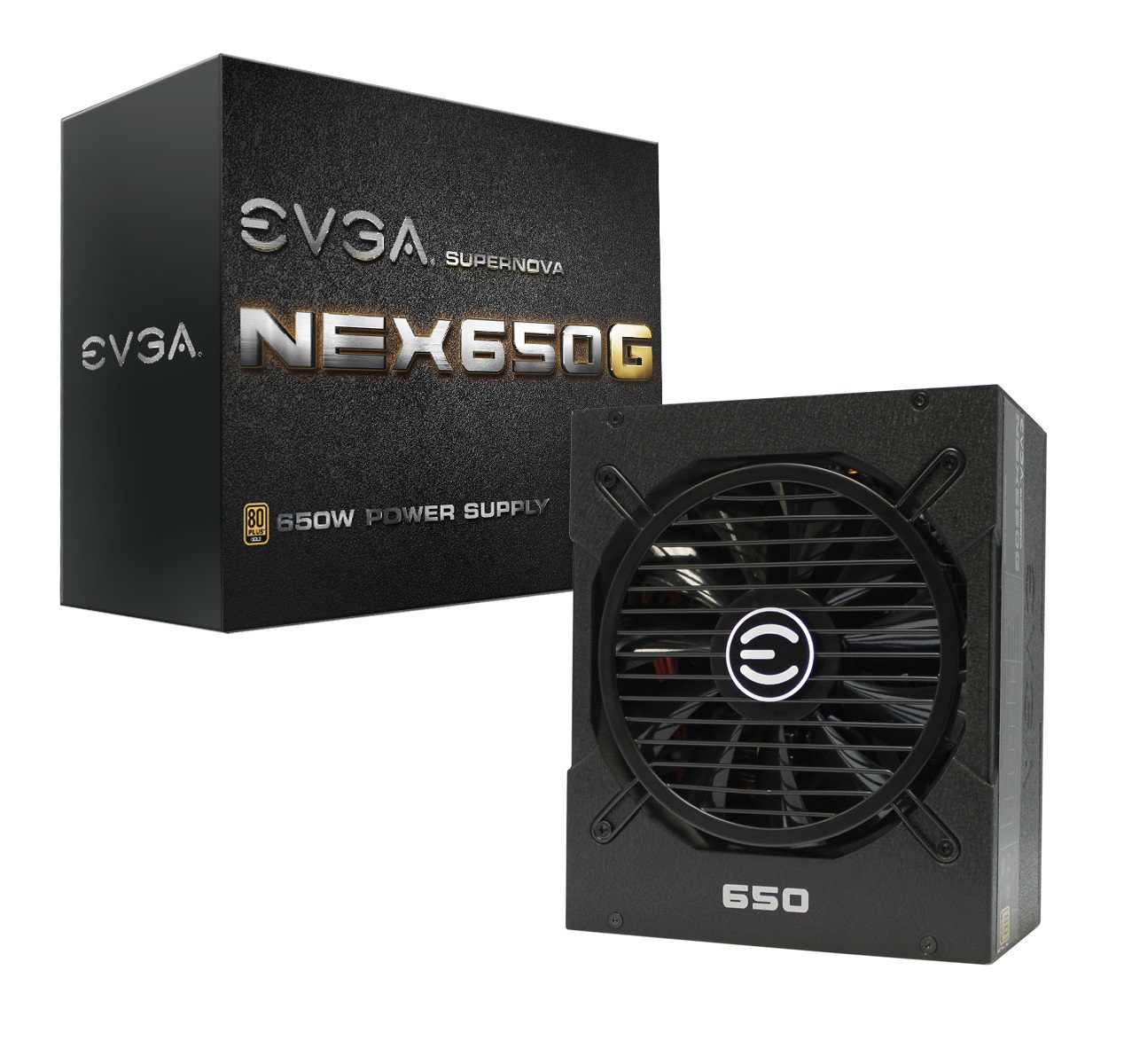 120-G1-0650-XR | EVGA SuperNOVA 650 G1 650-Watts 80 Plus Gold Power Supply