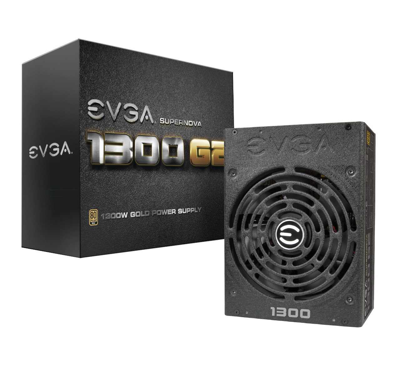 120-G2-1300-XR | EVGA SuperNOVA 1300 G2 1300-Watts Fully Modular NVIDIA SLI and Crossfire 80+ Power Supply (Gold)