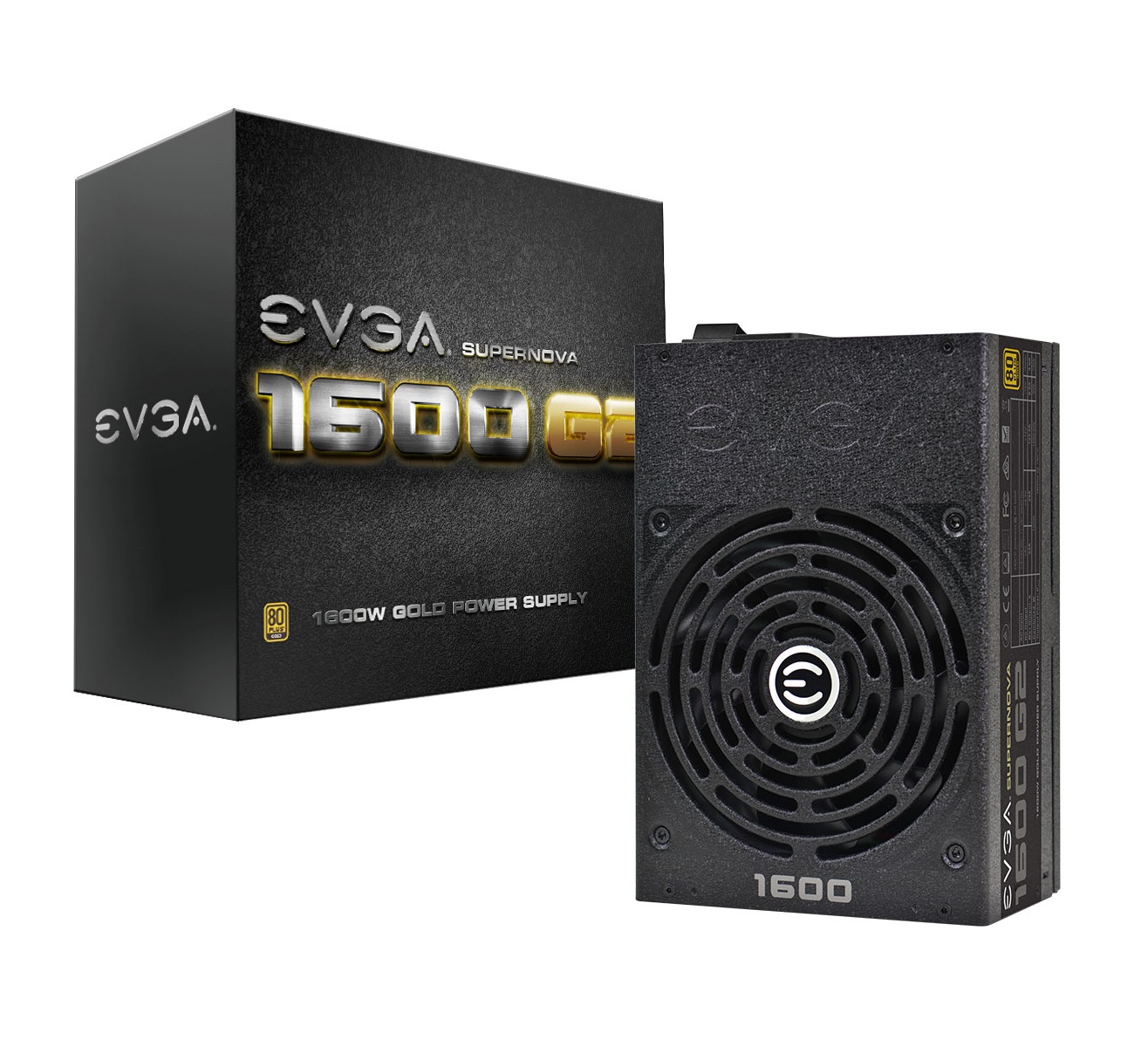 120-G2-1600-X1 | EVGA SuperNOVA 1600 G2 1600-Watts Fully Modular NVIDIA SLI and Crossfire Ready 80+ Power Supply (Gold)