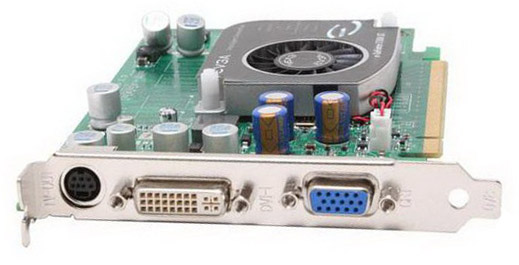 128-P2-N441-LX | EVGA GeForce 7300 GT 128MB GDDR2 64-Bit PCI Express x16 SLI Support Video Graphics Card