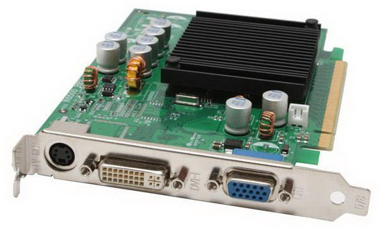 128-TC-2N23-S2 | EVGA Nvidia GeForce 6200 Turbocache 128MB Sup-Port to 256MB DDR2 PCI Express VGA/ DVI/ TV-Out Video Graphics Card