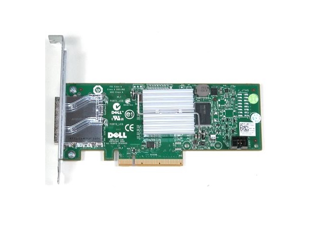 12DNW | Dell LSI H200E SAS 6Gb/s PCI Express Dual Port External HBA