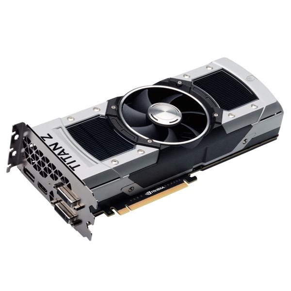 12G-P4-3990-KR | EVGA GeForce GTX TITAN Z 12GB 768-Bit GDDR5 PCI Express 3 DVI-I/ DVI-D/ HDMI/ DisplayPort SLI Support Video Graphics Card