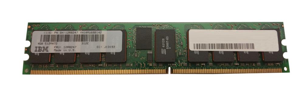 12R8247 | IBM 4GB PC2-4200 DDR2 Memory Module
