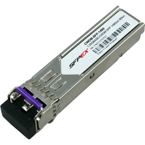 CWDM-SFP-1490= | Cisco CWDM SFP - SFP (mini-GBIC) transceiver module - Gigabit Ethernet, 2Gb Fibre Channel