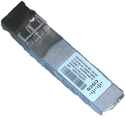 DS-SFP-FC4G-SW= | Cisco 4Gbps Multi-mode Fiber Short Wave Fibre Channel 300m 850nm Duplex LC Connector SFP Transceiver Module