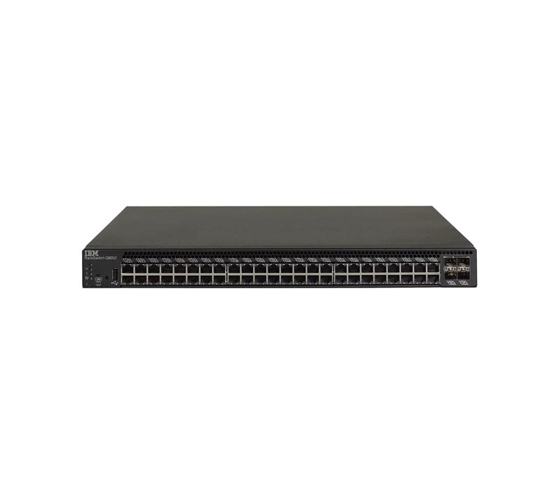 1455-48E | IBM G8052 48 x 1GbE 4 X 10GbE SFP+ 52-Ports Blade Rack Switch