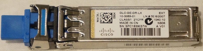GLC-GE-DR-LX= | Cisco - SFP (mini-GBIC) transceiver module - Gigabit Ethernet