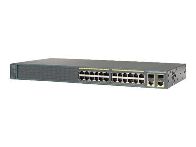 WS-C2960+24LC-L-RF | Cisco Catalyst 2960-Plus 24LC-L - switch - 24 ports - managed - rack-mountable