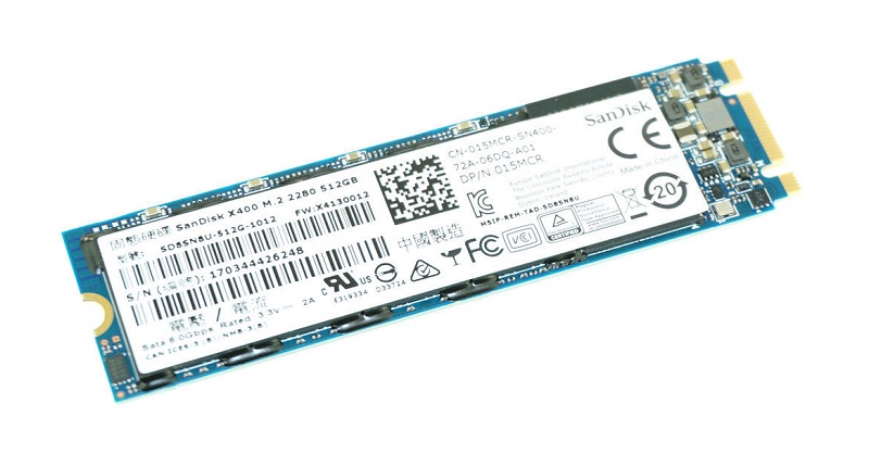 15MCR | Dell X400 512GB SATA 6Gb/s M.2 2280 Solid State Drive