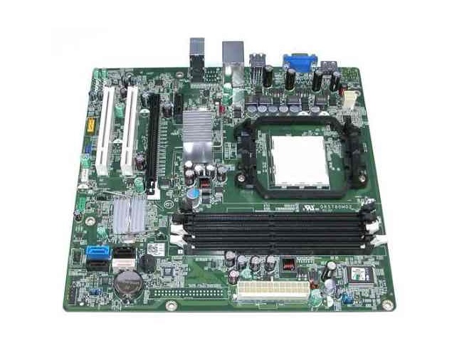 0F896N | Dell ATI 3200 DDR2 4-Slot System Board (Motherboard) Socket AM2 for Inspiron 546