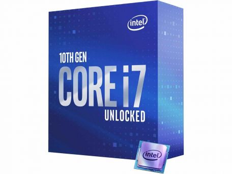 BX8070110700K | Intel Core i7-10700K 5.1 GHz 8-Cores LGA1200 125W Desktop Processor (BX8070110700K)