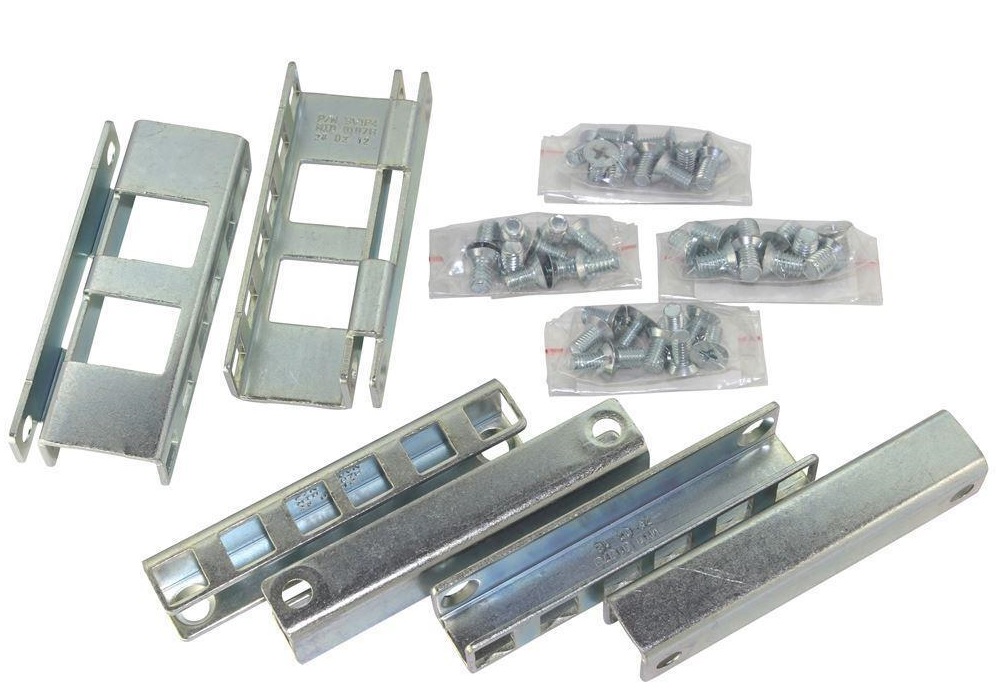 331-0166 | Dell 331-0166 2U Threaded Rack Adapter Brackets Kit for Dell Sliding Rails with ReadyRails Interface - New