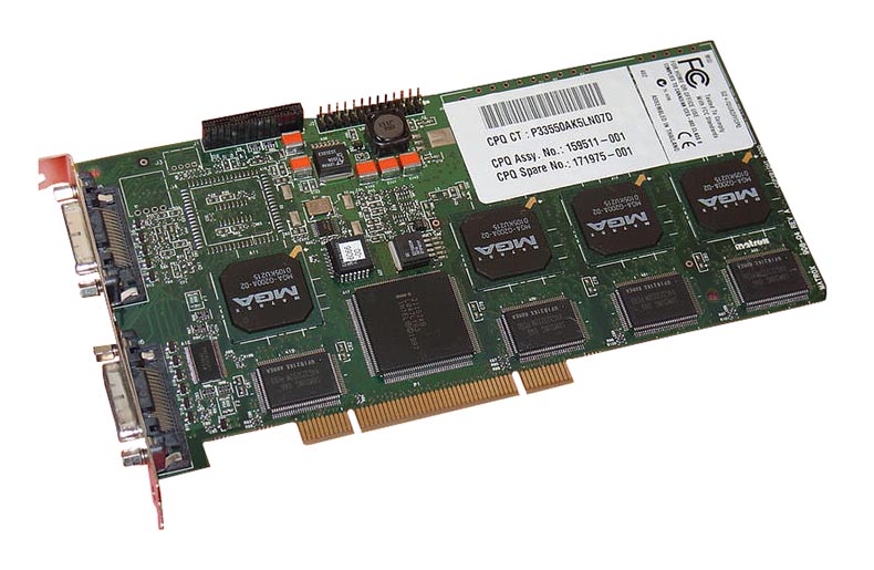 171975-001 | HP Matrox Millennium G200 Quad MMS PCI Video Card