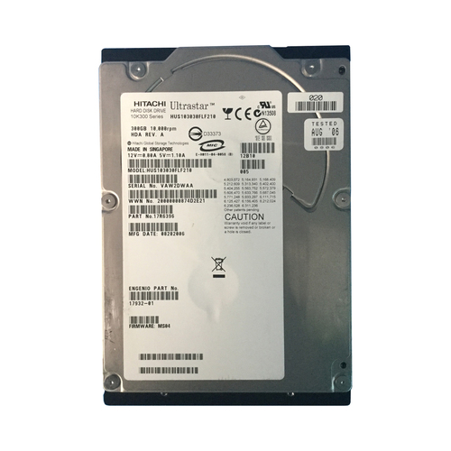 17R6396 | IBM 300GB 10000RPM Fibre Channel 3.5-inch Hard Drive
