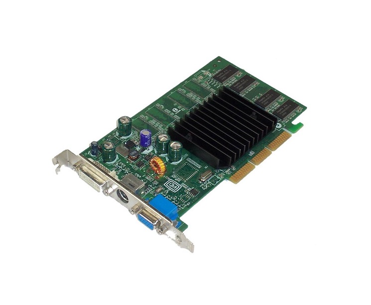 180-10162-0000-C00 | Dell nVidia GeForce FX 5200 128MB AGP 8X DVI VGA S-Video Graphics Card
