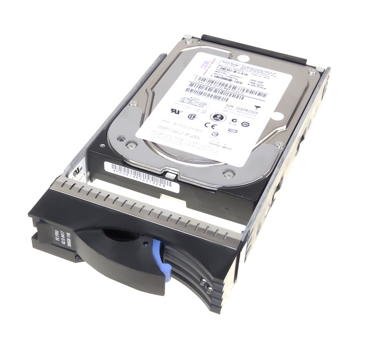 1814-4201 | IBM 300GB 15000RPM Fibre Channel 4Gb/s E-DDM 3.5-inch Hot-swap Hard Drive