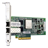 18GJR | Dell 10GB QLE8152 Dual Port PCI-Express FCoE Converged Copper Host Bus Adapter with Standard Bracket