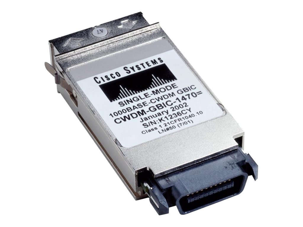 CWDM-GBIC-1470-RF | Cisco - GBIC transceiver module - Gigabit Ethernet